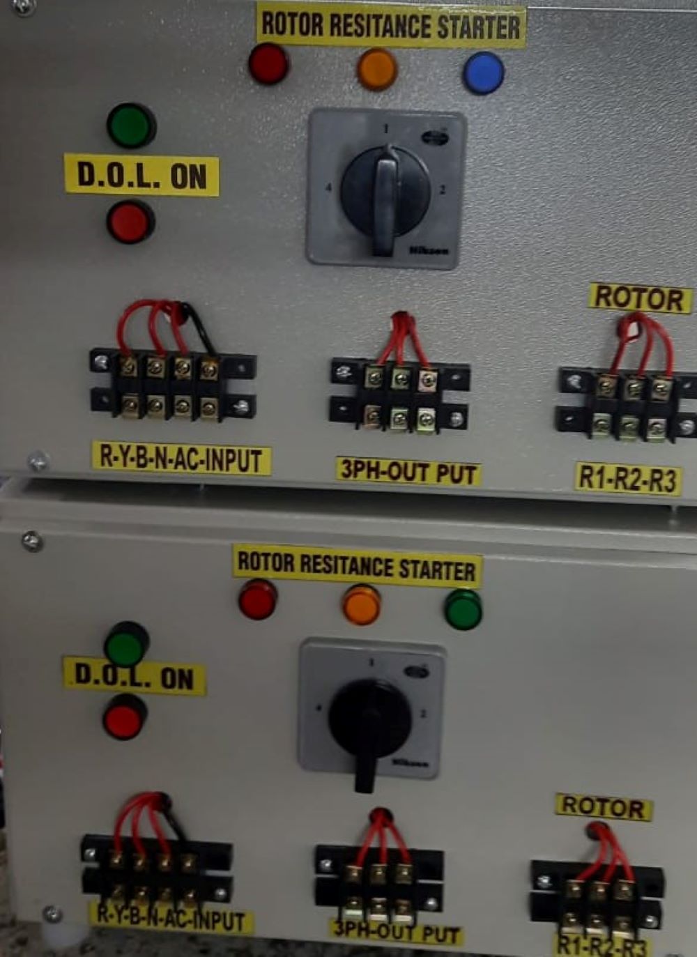 ROTOR RESSISTANCE STARTER